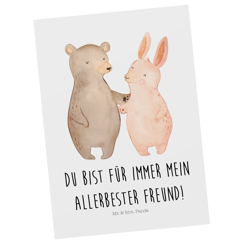 Postkarte Bär Hase Umarmen Postkarte, Karte, Geschenkkarte, Grußkarte, Einladung, Ansichtskarte, Geburtstagskarte, Einladungskarte, Dankeskarte, Ansichtskarten, Einladung Geburtstag, Einladungskarten Geburtstag, Liebe, Partner, Freund, Freundin, Ehemann, Ehefrau, Heiraten, Verlobung, Heiratsantrag, Liebesgeschenk, Jahrestag, Hocheitstag, Freunde, bester Freund, Hase, Bär, Bärchen, best friends