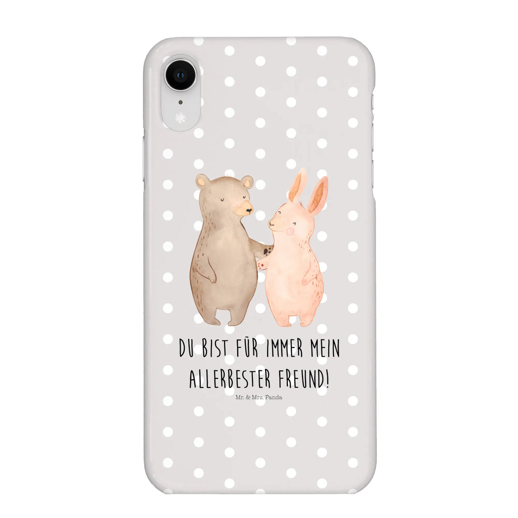 Handyhülle Bär und Hase Umarmen Handyhülle, Handycover, Cover, Handy, Hülle, Iphone 10, Iphone X, Liebe, Partner, Freund, Freundin, Ehemann, Ehefrau, Heiraten, Verlobung, Heiratsantrag, Liebesgeschenk, Jahrestag, Hocheitstag, Freunde, bester Freund, Hase, Bär, Bärchen, best friends