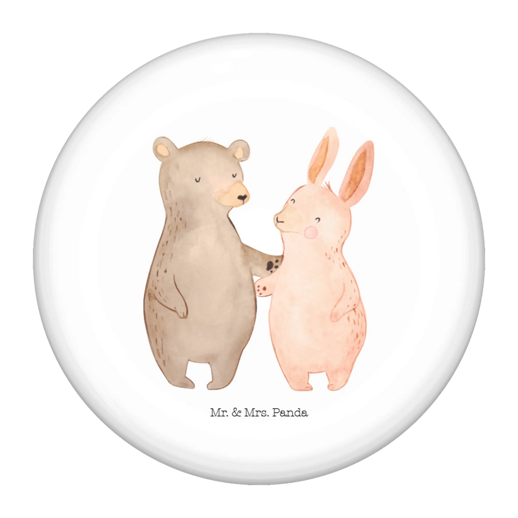 Button Bär Hase Umarmen 50mm Button, Button, Pin, Anstecknadel, Liebe, Partner, Freund, Freundin, Ehemann, Ehefrau, Heiraten, Verlobung, Heiratsantrag, Liebesgeschenk, Jahrestag, Hocheitstag, Freunde, bester Freund, Hase, Bär, Bärchen, best friends