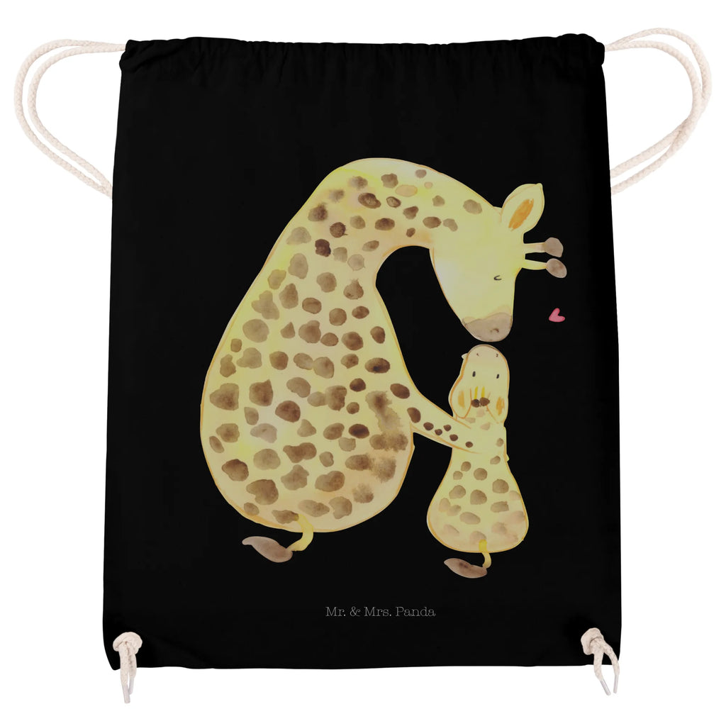 Sportbeutel Giraffe mit Kind Sportbeutel, Turnbeutel, Beutel, Sporttasche, Tasche, Stoffbeutel, Sportbeutel Kinder, Gymsack, Beutel Rucksack, Kleine Sporttasche, Sportzubehör, Turnbeutel Baumwolle, Afrika, Wildtiere, Giraffe, Kind, Mutter, Mama, Tochter, Sohn, Lieblingsmensch