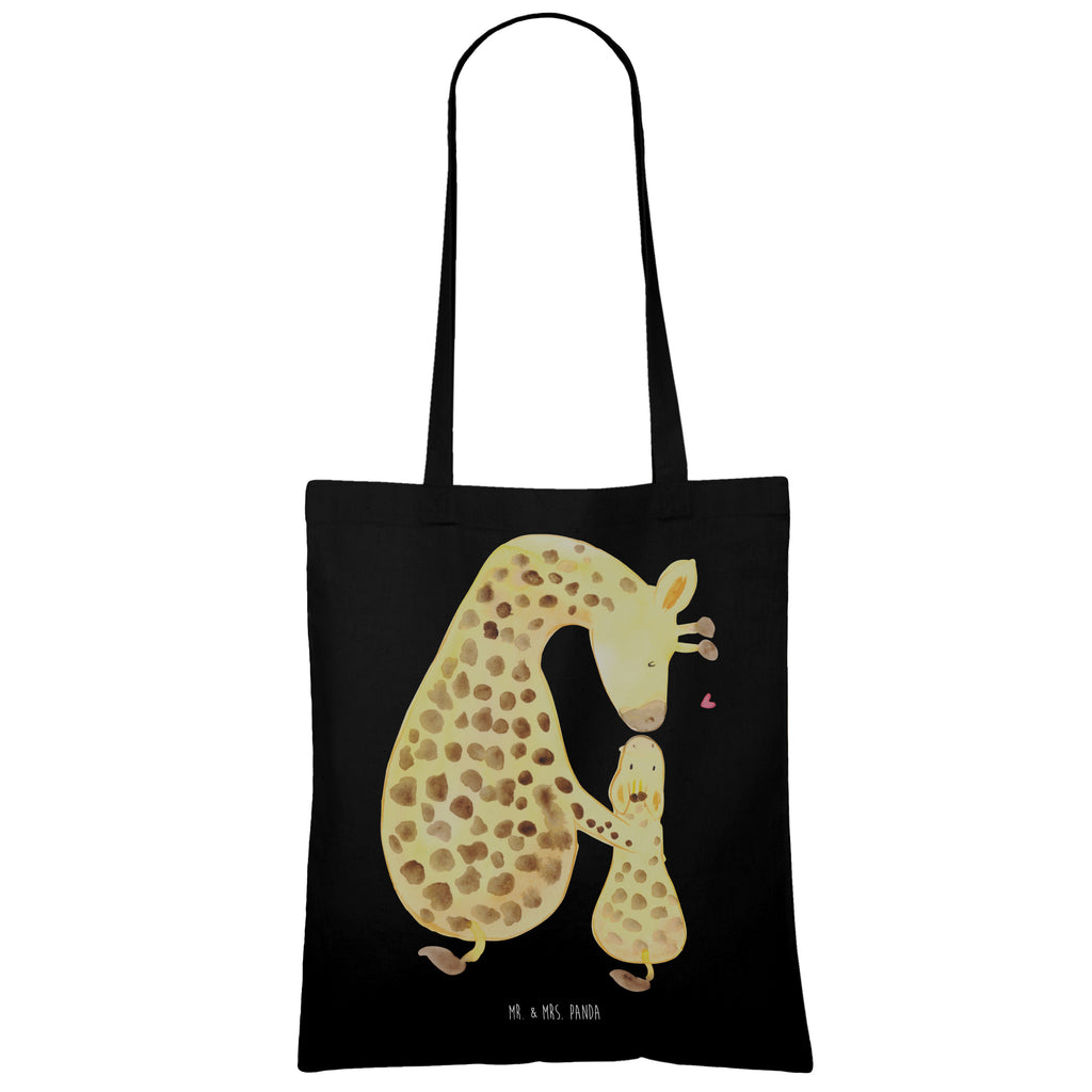 Tragetasche Giraffe mit Kind Beuteltasche, Beutel, Einkaufstasche, Jutebeutel, Stoffbeutel, Tasche, Shopper, Umhängetasche, Strandtasche, Schultertasche, Stofftasche, Tragetasche, Badetasche, Jutetasche, Einkaufstüte, Laptoptasche, Afrika, Wildtiere, Giraffe, Kind, Mutter, Mama, Tochter, Sohn, Lieblingsmensch