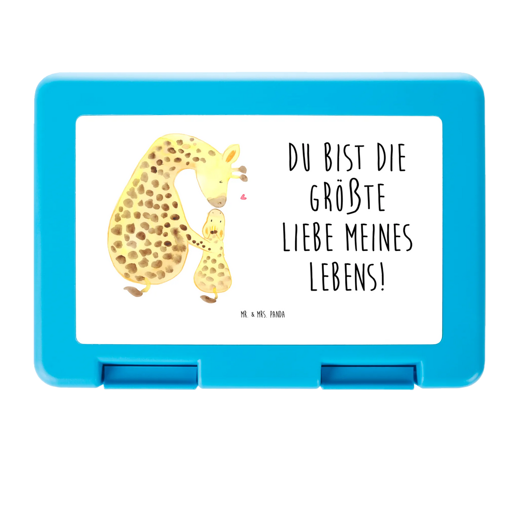 Brotdose Giraffe Kind Brotbox, Snackbox, Lunch box, Butterbrotdose, Brotzeitbox, Afrika, Wildtiere, Giraffe, Kind, Mutter, Mama, Tochter, Sohn, Lieblingsmensch