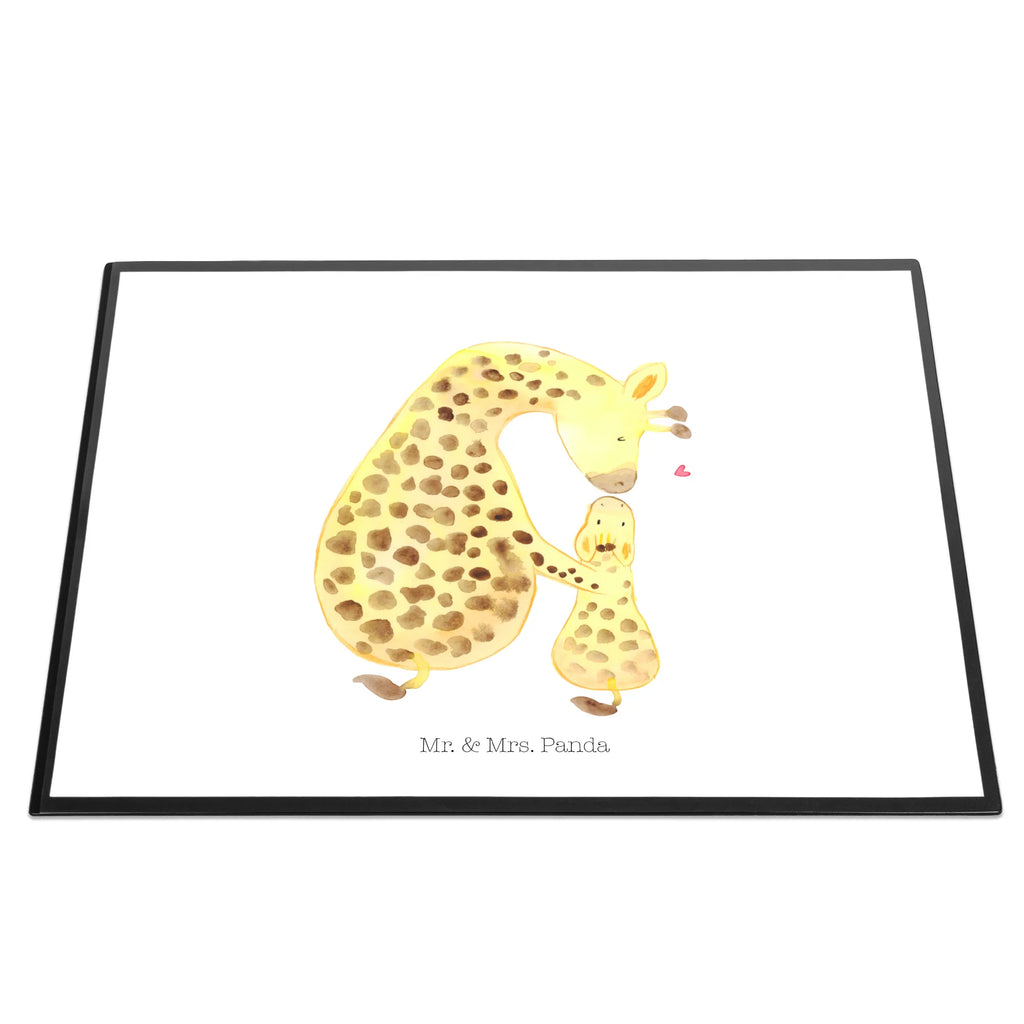 Schreibtischunterlage Giraffe mit Kind Schreibunterlage, Schreibtischauflage, Bürobedarf, Büroartikel, Schreibwaren, Schreibtisch Unterlagen, Schreibtischunterlage Groß, Afrika, Wildtiere, Giraffe, Kind, Mutter, Mama, Tochter, Sohn, Lieblingsmensch