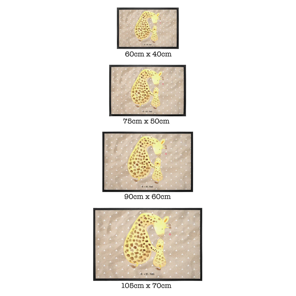 Fußmatte Giraffe mit Kind Türvorleger, Schmutzmatte, Fußabtreter, Matte, Schmutzfänger, Fußabstreifer, Schmutzfangmatte, Türmatte, Motivfußmatte, Haustürmatte, Vorleger, Fussmatten, Fußmatten, Gummimatte, Fußmatte außen, Fußmatte innen, Fussmatten online, Gummi Matte, Sauberlaufmatte, Fußmatte waschbar, Fußmatte outdoor, Schmutzfangmatte waschbar, Eingangsteppich, Fußabstreifer außen, Fußabtreter außen, Schmutzfangteppich, Fußmatte außen wetterfest, Afrika, Wildtiere, Giraffe, Kind, Mutter, Mama, Tochter, Sohn, Lieblingsmensch