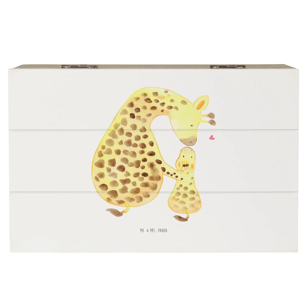 Holzkiste Giraffe mit Kind Holzkiste, Kiste, Schatzkiste, Truhe, Schatulle, XXL, Erinnerungsbox, Erinnerungskiste, Dekokiste, Aufbewahrungsbox, Geschenkbox, Geschenkdose, Afrika, Wildtiere, Giraffe, Kind, Mutter, Mama, Tochter, Sohn, Lieblingsmensch