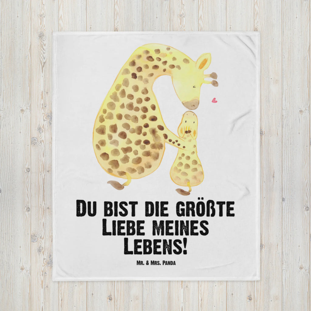 Babydecke Giraffe mit Kind Babydecke, Babygeschenk, Geschenk Geburt, Babyecke Kuscheldecke, Krabbeldecke, Afrika, Wildtiere, Giraffe, Kind, Mutter, Mama, Tochter, Sohn, Lieblingsmensch