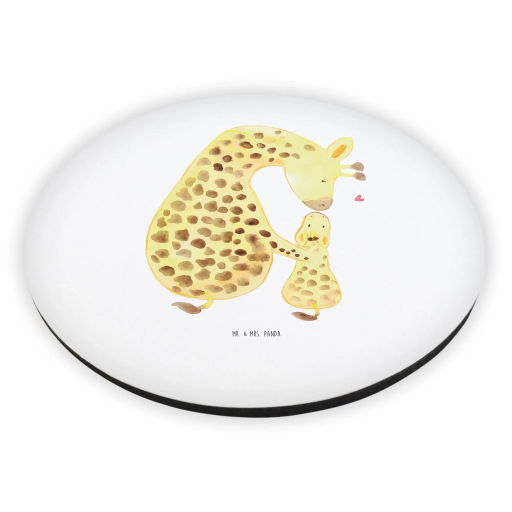 Rund Magnet Giraffe mit Kind Kühlschrankmagnet, Pinnwandmagnet, Souvenir Magnet, Motivmagnete, Dekomagnet, Whiteboard Magnet, Notiz Magnet, Kühlschrank Dekoration, Afrika, Wildtiere, Giraffe, Kind, Mutter, Mama, Tochter, Sohn, Lieblingsmensch