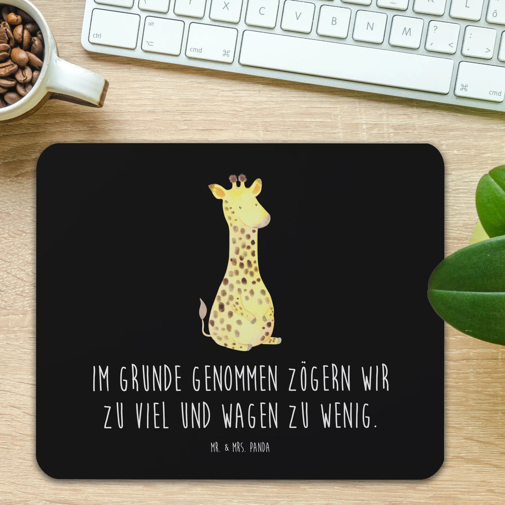 Mauspad Giraffe Zufrieden Mousepad, Computer zubehör, Büroausstattung, PC Zubehör, Arbeitszimmer, Mauspad, Einzigartiges Mauspad, Designer Mauspad, Mausunterlage, Mauspad Büro, Afrika, Wildtiere, Giraffe, Zufrieden, Glück, Abenteuer