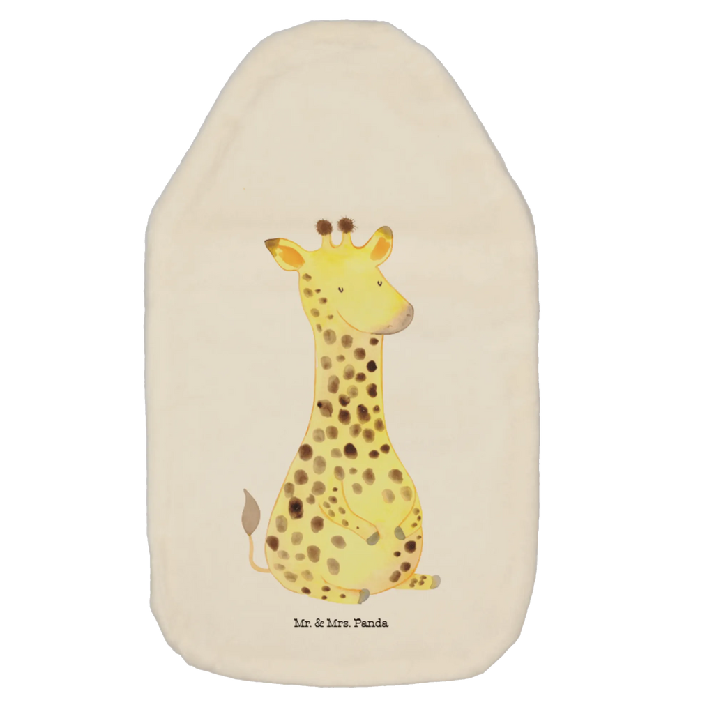 Wärmflasche Giraffe Zufrieden Wärmekissen, Kinderwärmflasche, Körnerkissen, Wärmflaschenbezug, Wärmflasche mit Bezug, Wärmflasche, Bettflasche, Kleine Wärmflasche, Afrika, Wildtiere, Giraffe, Zufrieden, Glück, Abenteuer