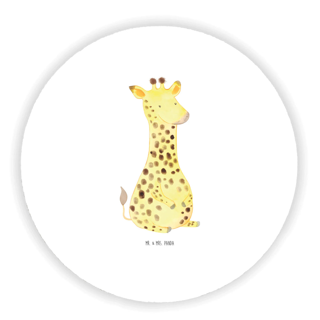 Rund Magnet Giraffe Zufrieden Kühlschrankmagnet, Pinnwandmagnet, Souvenir Magnet, Motivmagnete, Dekomagnet, Whiteboard Magnet, Notiz Magnet, Kühlschrank Dekoration, Afrika, Wildtiere, Giraffe, Zufrieden, Glück, Abenteuer