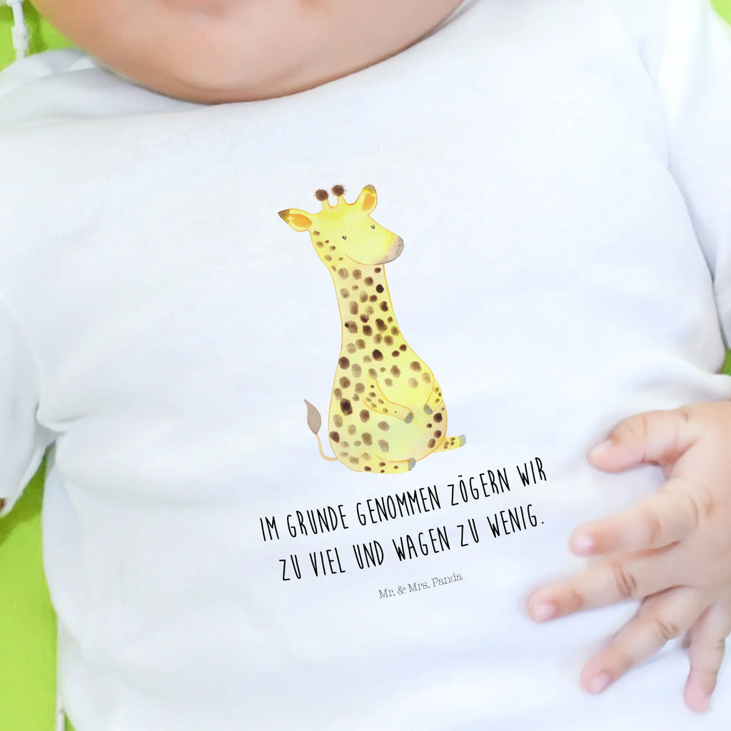 Organic Baby Shirt Giraffe Zufrieden Baby T-Shirt, Jungen Baby T-Shirt, Mädchen Baby T-Shirt, Shirt, Afrika, Wildtiere, Giraffe, Zufrieden, Glück, Abenteuer