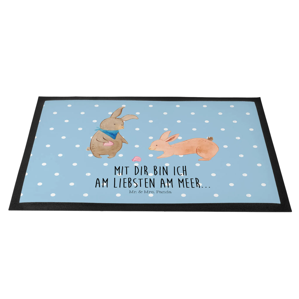 Doormat Bunnies with seashell Türvorleger, Schmutzmatte, Fußabtreter, Matte, Schmutzfänger, Fußabstreifer, Schmutzfangmatte, Türmatte, Motivfußmatte, Haustürmatte, Vorleger, Fussmatten, Fußmatten, Gummimatte, Fußmatte außen, Fußmatte innen, Fussmatten online, Gummi Matte, Sauberlaufmatte, Fußmatte waschbar, Fußmatte outdoor, Schmutzfangmatte waschbar, Eingangsteppich, Fußabstreifer außen, Fußabtreter außen, Schmutzfangteppich, Fußmatte außen wetterfest, Familie, Vatertag, Muttertag, Bruder, Schwester, Mama, Papa, Oma, Opa, Hasen, beste Freundin, Freundin, Freundinnen, best friends, BFF, Muscheln sammeln, Muscheln, Meer
