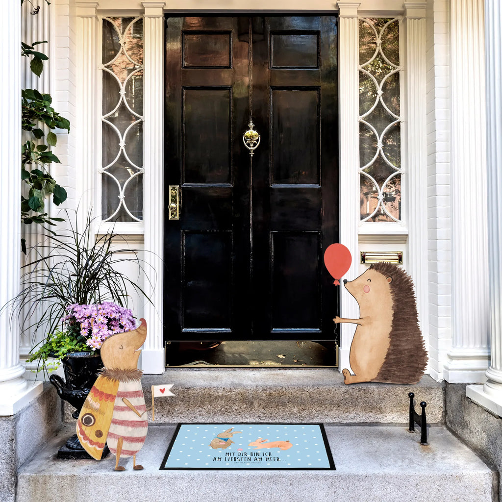 Doormat Bunnies with seashell Türvorleger, Schmutzmatte, Fußabtreter, Matte, Schmutzfänger, Fußabstreifer, Schmutzfangmatte, Türmatte, Motivfußmatte, Haustürmatte, Vorleger, Fussmatten, Fußmatten, Gummimatte, Fußmatte außen, Fußmatte innen, Fussmatten online, Gummi Matte, Sauberlaufmatte, Fußmatte waschbar, Fußmatte outdoor, Schmutzfangmatte waschbar, Eingangsteppich, Fußabstreifer außen, Fußabtreter außen, Schmutzfangteppich, Fußmatte außen wetterfest, Familie, Vatertag, Muttertag, Bruder, Schwester, Mama, Papa, Oma, Opa, Hasen, beste Freundin, Freundin, Freundinnen, best friends, BFF, Muscheln sammeln, Muscheln, Meer