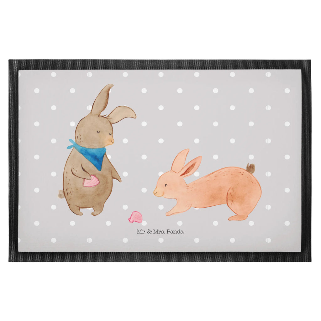 Doormat Bunnies with seashell Türvorleger, Schmutzmatte, Fußabtreter, Matte, Schmutzfänger, Fußabstreifer, Schmutzfangmatte, Türmatte, Motivfußmatte, Haustürmatte, Vorleger, Fussmatten, Fußmatten, Gummimatte, Fußmatte außen, Fußmatte innen, Fussmatten online, Gummi Matte, Sauberlaufmatte, Fußmatte waschbar, Fußmatte outdoor, Schmutzfangmatte waschbar, Eingangsteppich, Fußabstreifer außen, Fußabtreter außen, Schmutzfangteppich, Fußmatte außen wetterfest, Familie, Vatertag, Muttertag, Bruder, Schwester, Mama, Papa, Oma, Opa, Hasen, beste Freundin, Freundin, Freundinnen, best friends, BFF, Muscheln sammeln, Muscheln, Meer