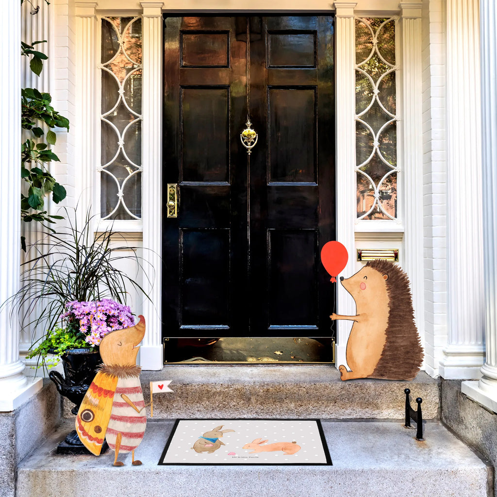 Doormat Bunnies with seashell Türvorleger, Schmutzmatte, Fußabtreter, Matte, Schmutzfänger, Fußabstreifer, Schmutzfangmatte, Türmatte, Motivfußmatte, Haustürmatte, Vorleger, Fussmatten, Fußmatten, Gummimatte, Fußmatte außen, Fußmatte innen, Fussmatten online, Gummi Matte, Sauberlaufmatte, Fußmatte waschbar, Fußmatte outdoor, Schmutzfangmatte waschbar, Eingangsteppich, Fußabstreifer außen, Fußabtreter außen, Schmutzfangteppich, Fußmatte außen wetterfest, Familie, Vatertag, Muttertag, Bruder, Schwester, Mama, Papa, Oma, Opa, Hasen, beste Freundin, Freundin, Freundinnen, best friends, BFF, Muscheln sammeln, Muscheln, Meer