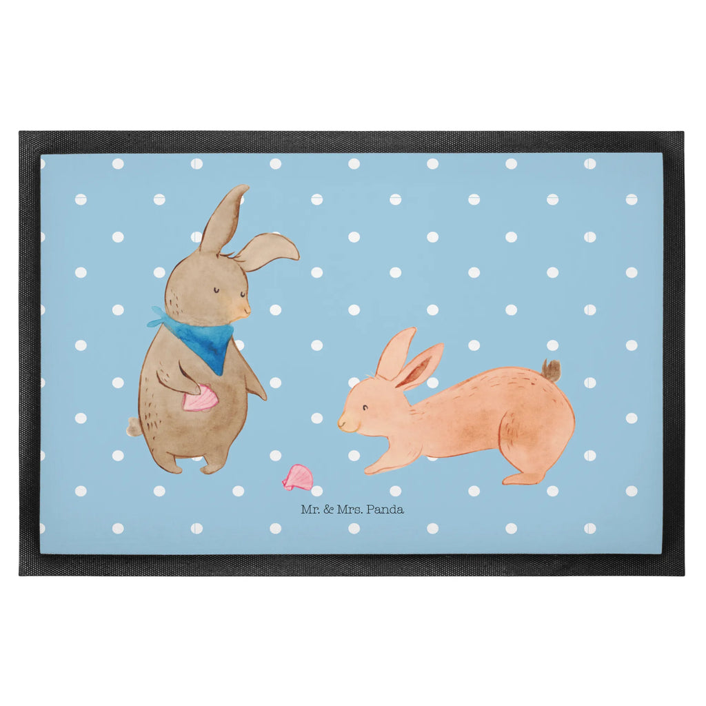Doormat Bunnies with seashell Türvorleger, Schmutzmatte, Fußabtreter, Matte, Schmutzfänger, Fußabstreifer, Schmutzfangmatte, Türmatte, Motivfußmatte, Haustürmatte, Vorleger, Fussmatten, Fußmatten, Gummimatte, Fußmatte außen, Fußmatte innen, Fussmatten online, Gummi Matte, Sauberlaufmatte, Fußmatte waschbar, Fußmatte outdoor, Schmutzfangmatte waschbar, Eingangsteppich, Fußabstreifer außen, Fußabtreter außen, Schmutzfangteppich, Fußmatte außen wetterfest, Familie, Vatertag, Muttertag, Bruder, Schwester, Mama, Papa, Oma, Opa, Hasen, beste Freundin, Freundin, Freundinnen, best friends, BFF, Muscheln sammeln, Muscheln, Meer