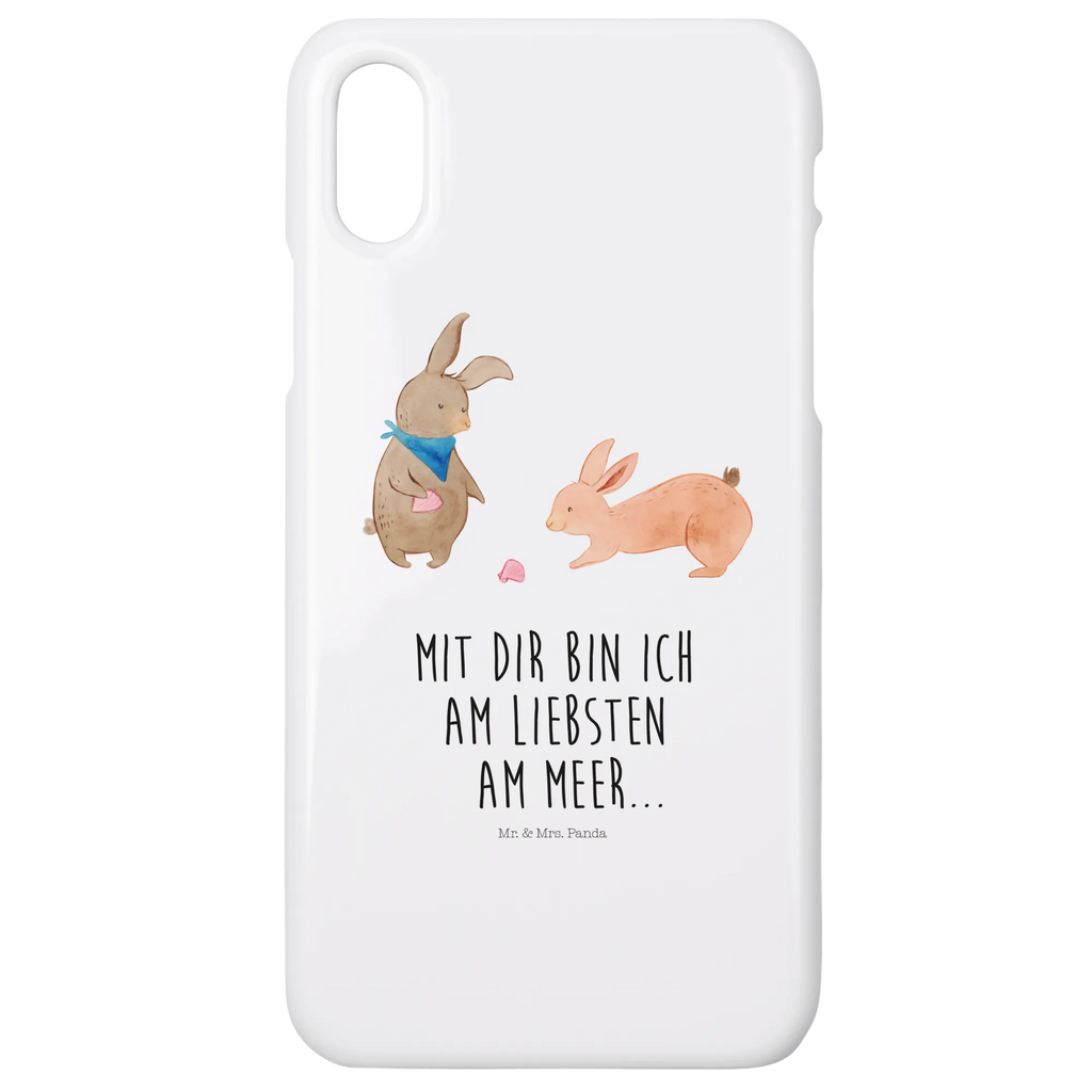 Handyhülle Hasen Muschel Handyhülle, Handycover, Cover, Handy, Hülle, Iphone 10, Iphone X, Familie, Vatertag, Muttertag, Bruder, Schwester, Mama, Papa, Oma, Opa, Hasen, beste Freundin, Freundin, Freundinnen, best friends, BFF, Muscheln sammeln, Muscheln, Meer