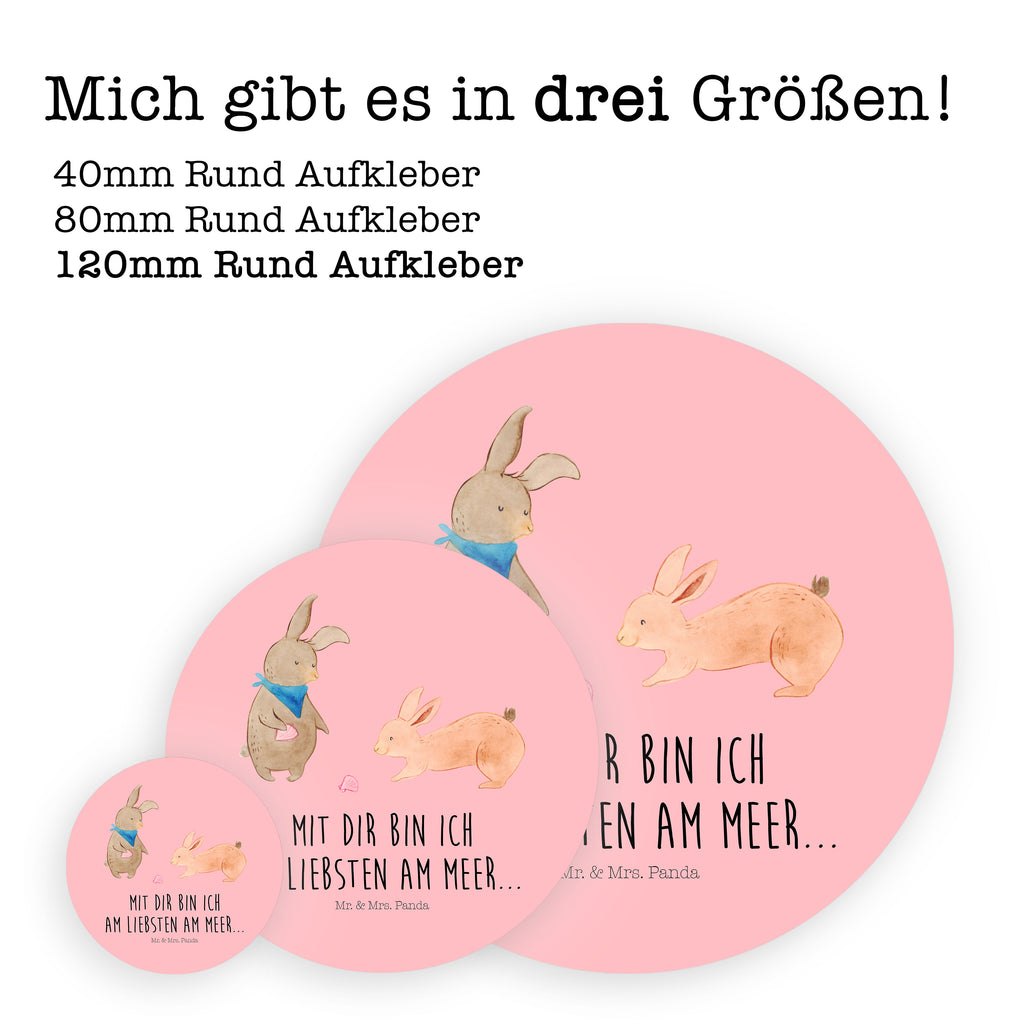 Rund Aufkleber Hasen Muschel Sticker, Aufkleber, Etikett, Kinder, rund, Familie, Vatertag, Muttertag, Bruder, Schwester, Mama, Papa, Oma, Opa, Hasen, beste Freundin, Freundin, Freundinnen, best friends, BFF, Muscheln sammeln, Muscheln, Meer