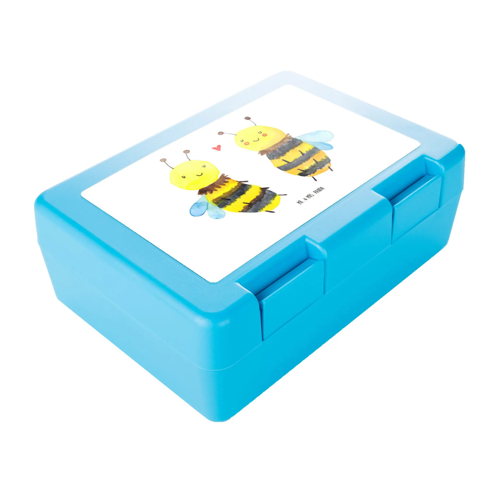 Brotdose Biene Verliebt Brotbox, Snackbox, Lunch box, Butterbrotdose, Brotzeitbox, Biene, Wespe, Hummel