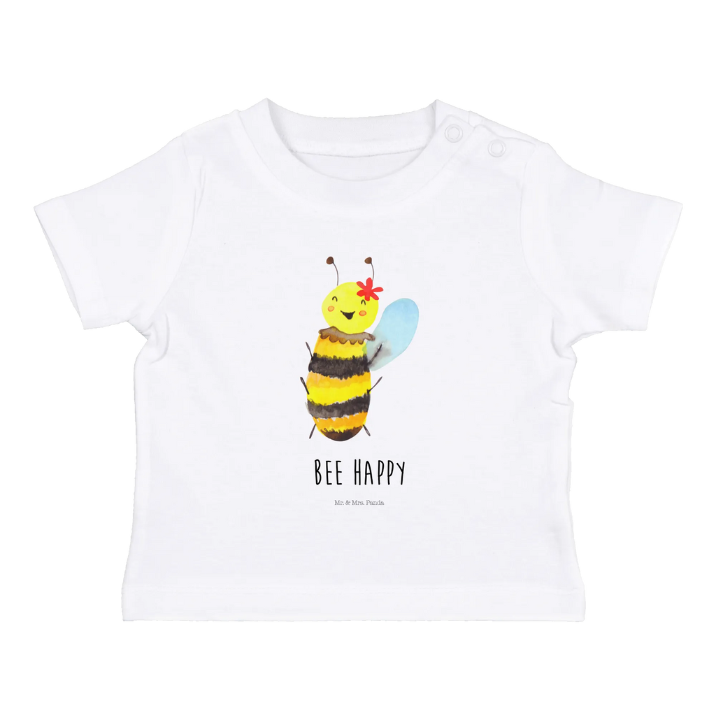 Organic Baby Shirt Biene Happy Baby T-Shirt, Jungen Baby T-Shirt, Mädchen Baby T-Shirt, Shirt, Biene, Wespe, Hummel