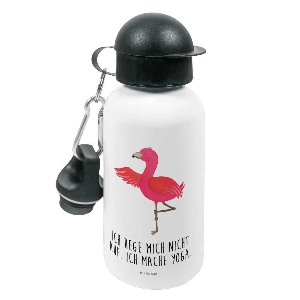 Kindertrinkflasche Flamingo Yoga Kindertrinkflasche, Kinder Trinkflasche, Trinkflasche, Flasche, Kinderflasche, Kinder, Kids, Kindergarten Flasche, Grundschule, Jungs, Mädchen, Flamingo, Vogel, Yoga, Namaste, Achtsamkeit, Yoga-Übung, Entspannung, Ärger, Aufregen, Tiefenentspannung