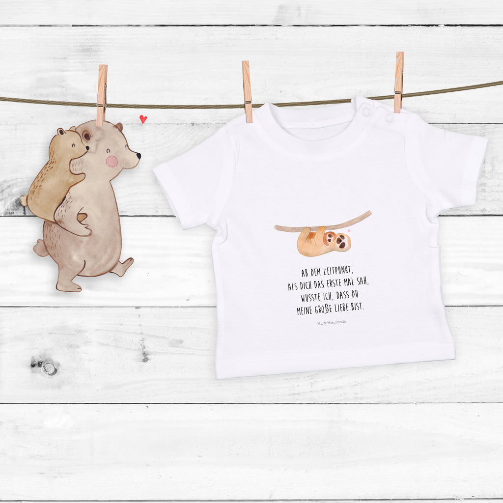 Organic Baby Shirt Faultier Kind Baby T-Shirt, Jungen Baby T-Shirt, Mädchen Baby T-Shirt, Shirt, Faultier, Faultier Geschenk, Faultier Deko, Kind, Baby, Liebe, Mutter, Mama, Geburt, Kinder, Faulheit, Spaß, Niedlichkeit