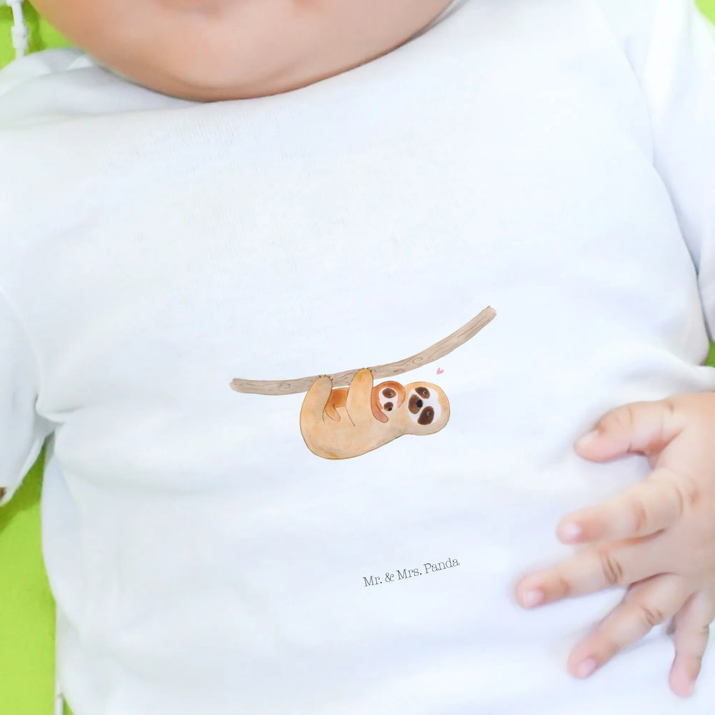 Organic Baby Shirt Faultier Kind Baby T-Shirt, Jungen Baby T-Shirt, Mädchen Baby T-Shirt, Shirt, Faultier, Faultier Geschenk, Faultier Deko, Kind, Baby, Liebe, Mutter, Mama, Geburt, Kinder, Faulheit, Spaß, Niedlichkeit