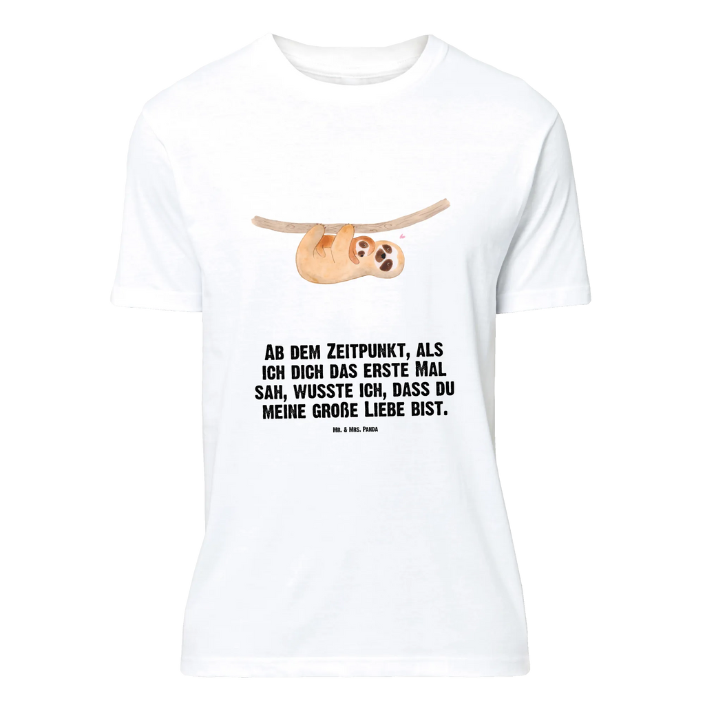 T-Shirt Standard Faultier mit Kind T-Shirt, Shirt, Tshirt, Lustiges T-Shirt, T-Shirt mit Spruch, Party, Junggesellenabschied, Jubiläum, Geburstag, Herrn, Damen, Männer, Frauen, Schlafshirt, Nachthemd, Sprüche, Faultier, Faultier Geschenk, Faultier Deko, Kind, Baby, Liebe, Mutter, Mama, Geburt, Kinder, Faulheit, Spaß, Niedlichkeit