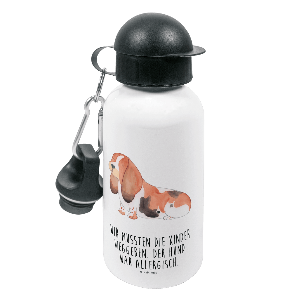 Kindertrinkflasche Hund Basset Hound Kindertrinkflasche, Kinder Trinkflasche, Trinkflasche, Flasche, Kinderflasche, Kinder, Kids, Kindergarten Flasche, Grundschule, Jungs, Mädchen, Hund, Hundemotiv, Haustier, Hunderasse, Tierliebhaber, Hundebesitzer, Sprüche, Basset Hound, Basset, Hundeliebe, kinderlos