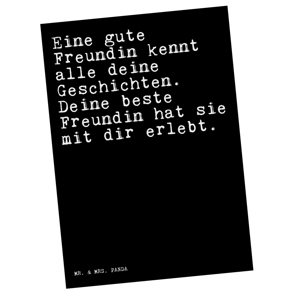 Postkarte Eine gute Freundin kennt... Postkarte, Karte, Geschenkkarte, Grußkarte, Einladung, Ansichtskarte, Geburtstagskarte, Einladungskarte, Dankeskarte, Ansichtskarten, Einladung Geburtstag, Einladungskarten Geburtstag, Spruch, Sprüche, lustige Sprüche, Weisheiten, Zitate, Spruch Geschenke, Spruch Sprüche Weisheiten Zitate Lustig Weisheit Worte