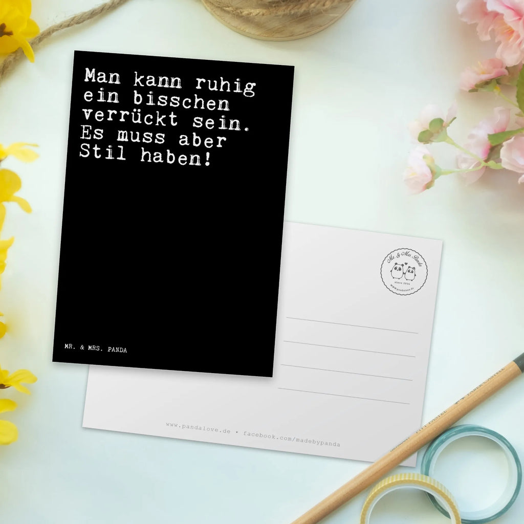 Postkarte Man kann ruhig ein... Postkarte, Karte, Geschenkkarte, Grußkarte, Einladung, Ansichtskarte, Geburtstagskarte, Einladungskarte, Dankeskarte, Ansichtskarten, Einladung Geburtstag, Einladungskarten Geburtstag, Spruch, Sprüche, lustige Sprüche, Weisheiten, Zitate, Spruch Geschenke, Spruch Sprüche Weisheiten Zitate Lustig Weisheit Worte