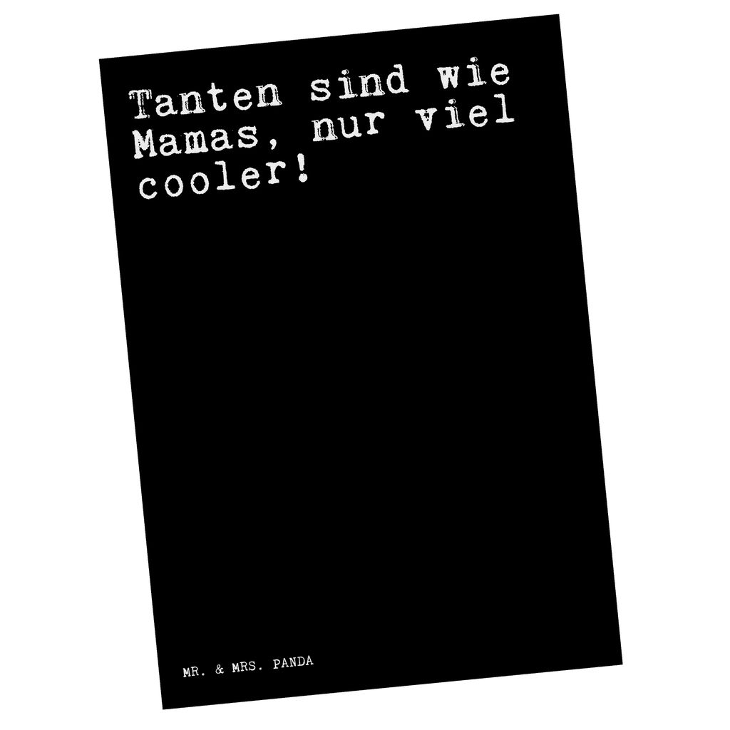 Postkarte Sprüche und Zitate Tanten sind wie Mamas, nur viel cooler! Postkarte, Karte, Geschenkkarte, Grußkarte, Einladung, Ansichtskarte, Geburtstagskarte, Einladungskarte, Dankeskarte, Ansichtskarten, Einladung Geburtstag, Einladungskarten Geburtstag, Spruch, Sprüche, lustige Sprüche, Weisheiten, Zitate, Spruch Geschenke, Spruch Sprüche Weisheiten Zitate Lustig Weisheit Worte