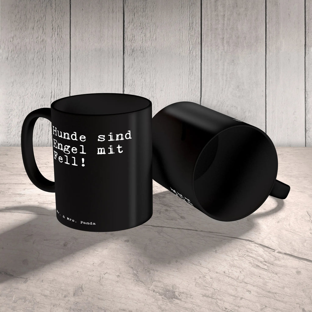 Tasse Hunde sind Engel mit... Tasse, Kaffeetasse, Teetasse, Becher, Kaffeebecher, Teebecher, Keramiktasse, Porzellantasse, Büro Tasse, Geschenk Tasse, Tasse Sprüche, Tasse Motive, Kaffeetassen, Tasse bedrucken, Designer Tasse, Cappuccino Tassen, Schöne Teetassen, Spruch, Sprüche, lustige Sprüche, Weisheiten, Zitate, Spruch Geschenke, Spruch Sprüche Weisheiten Zitate Lustig Weisheit Worte