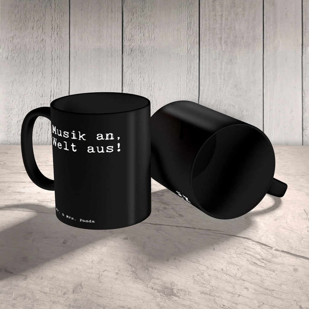 Tasse Sprüche und Zitate Musik an, Welt aus! Tasse, Kaffeetasse, Teetasse, Becher, Kaffeebecher, Teebecher, Keramiktasse, Porzellantasse, Büro Tasse, Geschenk Tasse, Tasse Sprüche, Tasse Motive, Kaffeetassen, Tasse bedrucken, Designer Tasse, Cappuccino Tassen, Schöne Teetassen, Spruch, Sprüche, lustige Sprüche, Weisheiten, Zitate, Spruch Geschenke, Spruch Sprüche Weisheiten Zitate Lustig Weisheit Worte