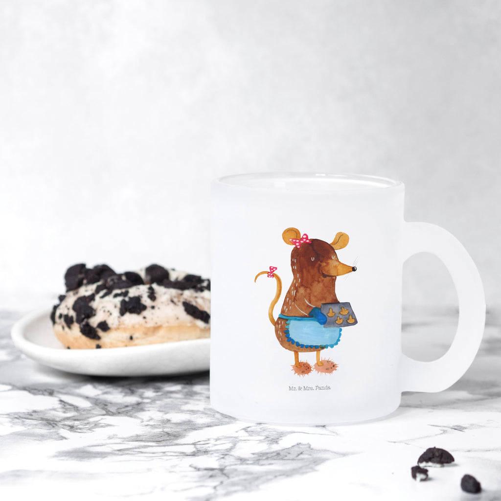 Teetasse Maus Kekse Teetasse, Teeglas, Teebecher, Tasse mit Henkel, Tasse, Glas Teetasse, Teetasse aus Glas, Winter, Weihnachten, Weihnachtsdeko, Nikolaus, Advent, Heiligabend, Wintermotiv, Maus, Kekse, backen, Weihnachtskekse, Plätzchen, Weihnachtsbäckerei, Chaosqueen