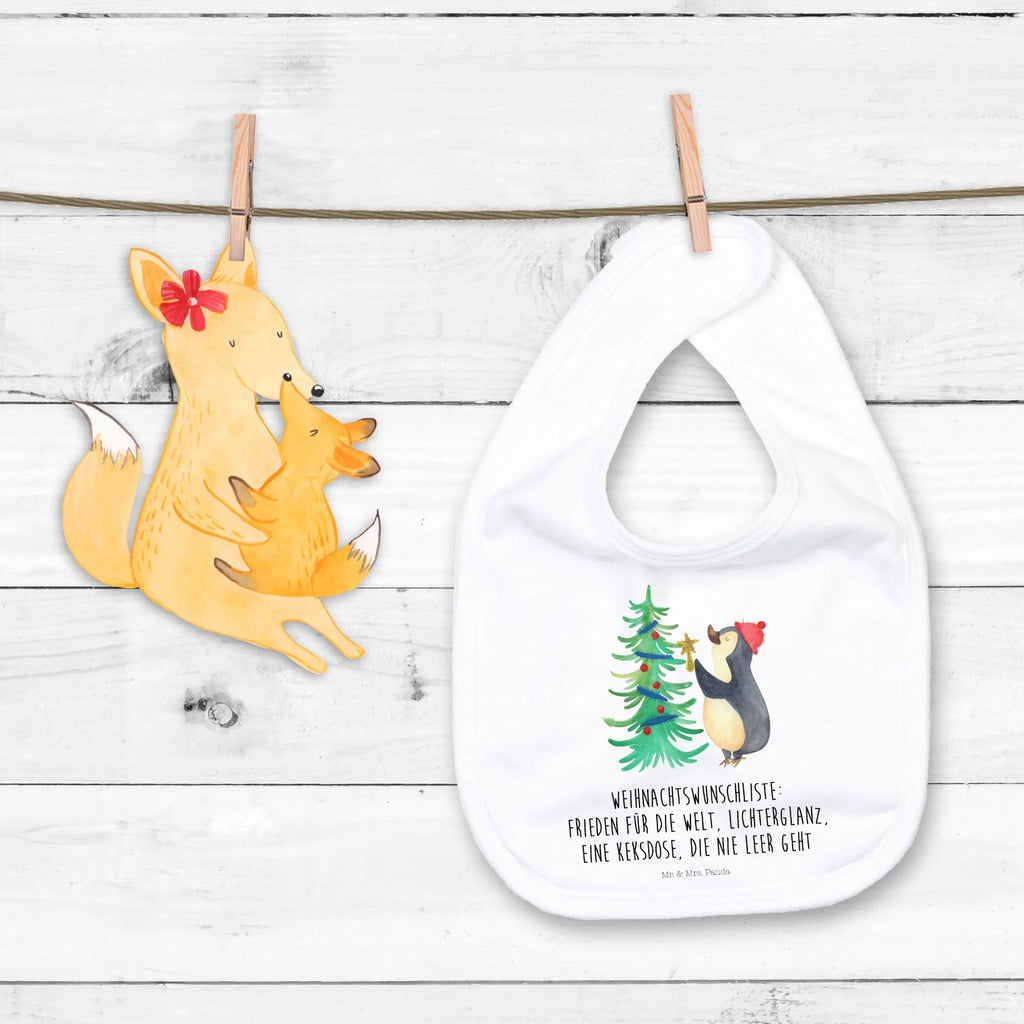 Organic Babylätzchen Pinguin Weihnachtsbaum Baby, Lätzchen, Spucktuch, Sabberlätzchen, Klettlätzchen, Babygeschenk, Baby Lätzchen, Geschenk für Geburt, Geschenk zur Geburt, Baby Spucktuch, Babyausstattung, Geschenkidee für Babyparty, Winter, Weihnachten, Weihnachtsdeko, Nikolaus, Advent, Heiligabend, Wintermotiv, Pinguin