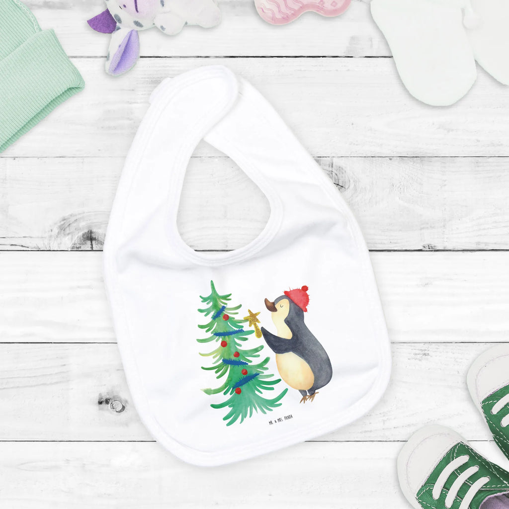 Organic Babylätzchen Pinguin Weihnachtsbaum Baby, Lätzchen, Spucktuch, Sabberlätzchen, Klettlätzchen, Babygeschenk, Baby Lätzchen, Geschenk für Geburt, Geschenk zur Geburt, Baby Spucktuch, Babyausstattung, Geschenkidee für Babyparty, Winter, Weihnachten, Weihnachtsdeko, Nikolaus, Advent, Heiligabend, Wintermotiv, Pinguin