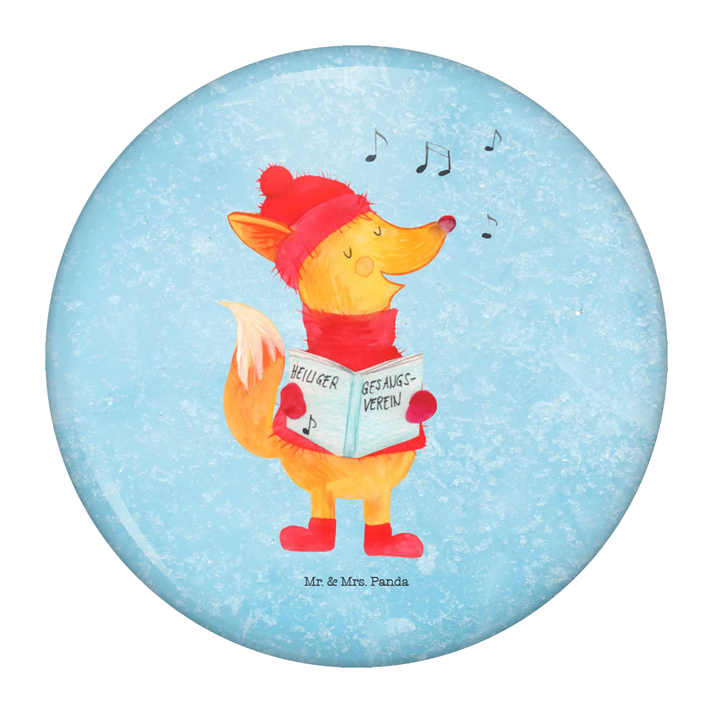 Button Fuchs Sänger 50mm Button, Button, Pin, Anstecknadel, Winter, Weihnachten, Weihnachtsdeko, Nikolaus, Advent, Heiligabend, Wintermotiv, Fuchs, Füchse, Sänger, Geschenk Sänger, Singen, Weihnachtslieder