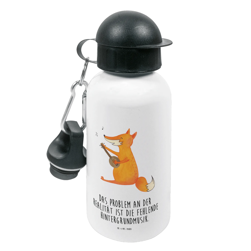 Kindertrinkflasche Fuchs Gitarre Kindertrinkflasche, Kinder Trinkflasche, Trinkflasche, Flasche, Kinderflasche, Kinder, Kids, Kindergarten Flasche, Grundschule, Jungs, Mädchen, Fuchs, Füchse, Geschenk Musiker, Musik Spruch, Musikerin, Sänger, Sängerin, Gitarre