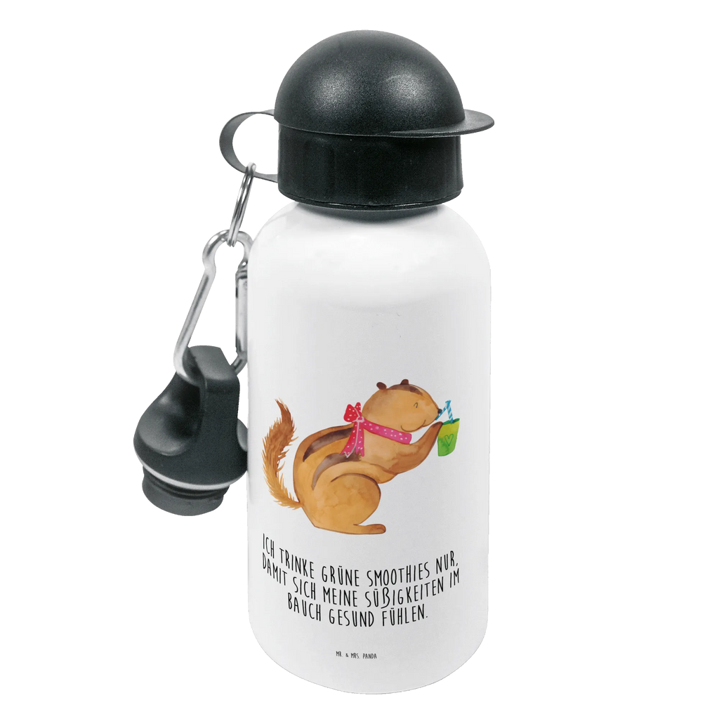 Kindertrinkflasche Eichhörnchen Smoothie Kindertrinkflasche, Kinder Trinkflasche, Trinkflasche, Flasche, Kinderflasche, Kinder, Kids, Kindergarten Flasche, Grundschule, Jungs, Mädchen, Tiermotive, Gute Laune, lustige Sprüche, Tiere, Green Smoothies, Diät, Abnehmen, Streifenhörnchen, Eichhörnchen