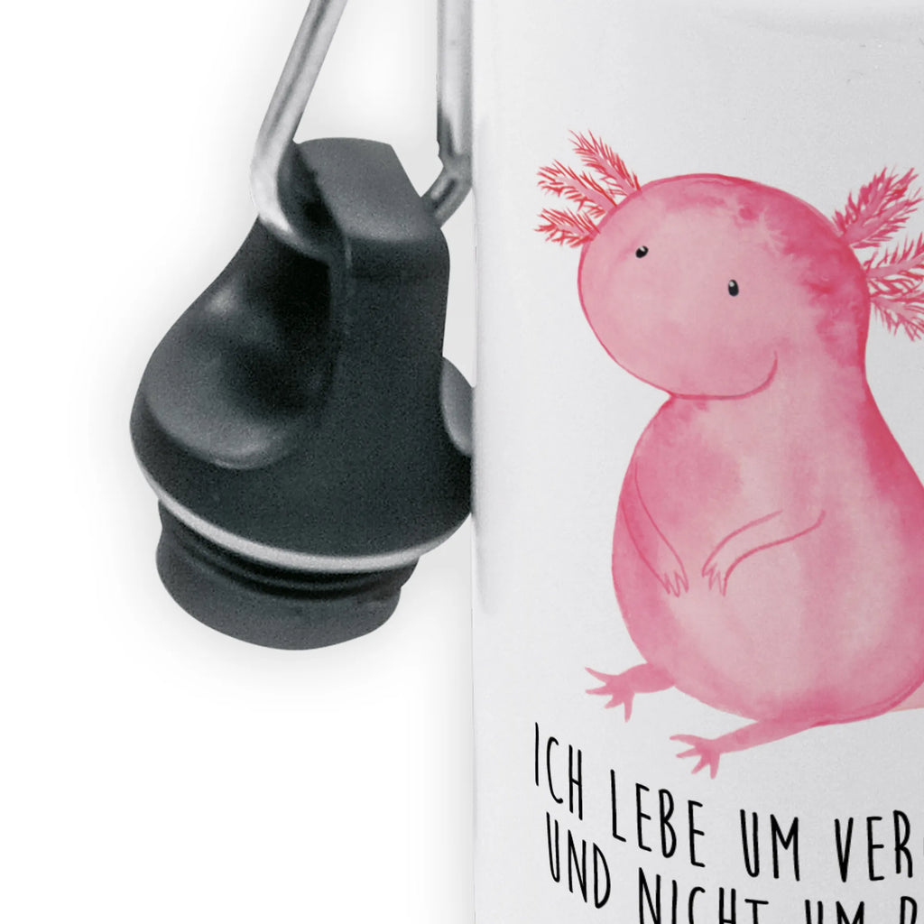 Kindertrinkflasche Axolotl Kindertrinkflasche, Kinder Trinkflasche, Trinkflasche, Flasche, Kinderflasche, Kinder, Kids, Kindergarten Flasche, Grundschule, Jungs, Mädchen, Axolotl, Molch, Axolot, vergnügt, fröhlich, zufrieden, Lebensstil, Weisheit, Lebensweisheit, Liebe, Freundin