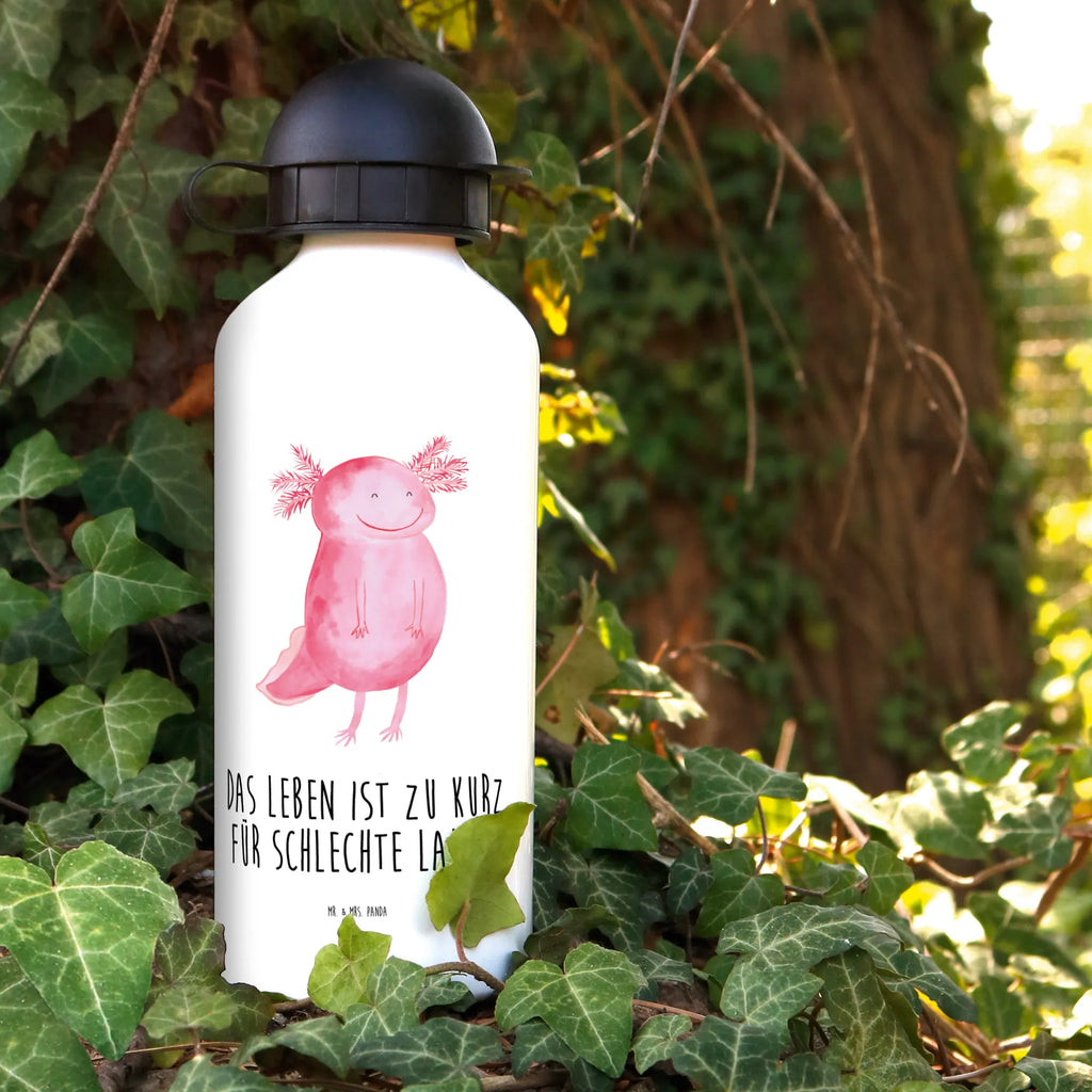 Kindertrinkflasche Axolotl Glücklich Kindertrinkflasche, Kinder Trinkflasche, Trinkflasche, Flasche, Kinderflasche, Kinder, Kids, Kindergarten Flasche, Grundschule, Jungs, Mädchen, Axolotl, Molch, Axolot, Schwanzlurch, Lurch, Lurche, Motivation, gute Laune