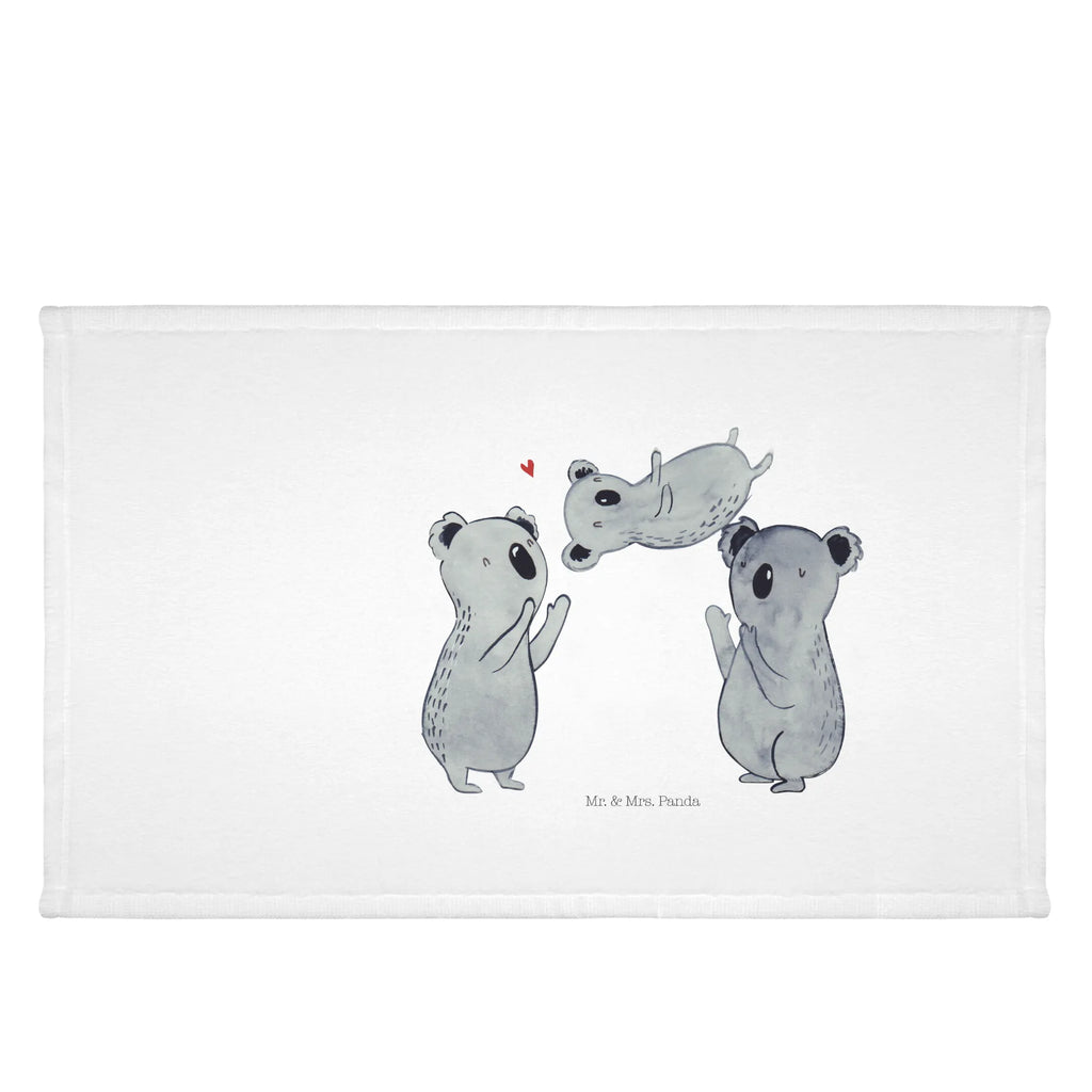 Handtuch Koala Feiern Sich Handtuch, Badehandtuch, Badezimmer, Handtücher, groß, Kinder, Baby, Geburtstag, Geburtstagsgeschenk, Geschenk, Koala, Familie, Kind, Eltern, Herz, Liebe