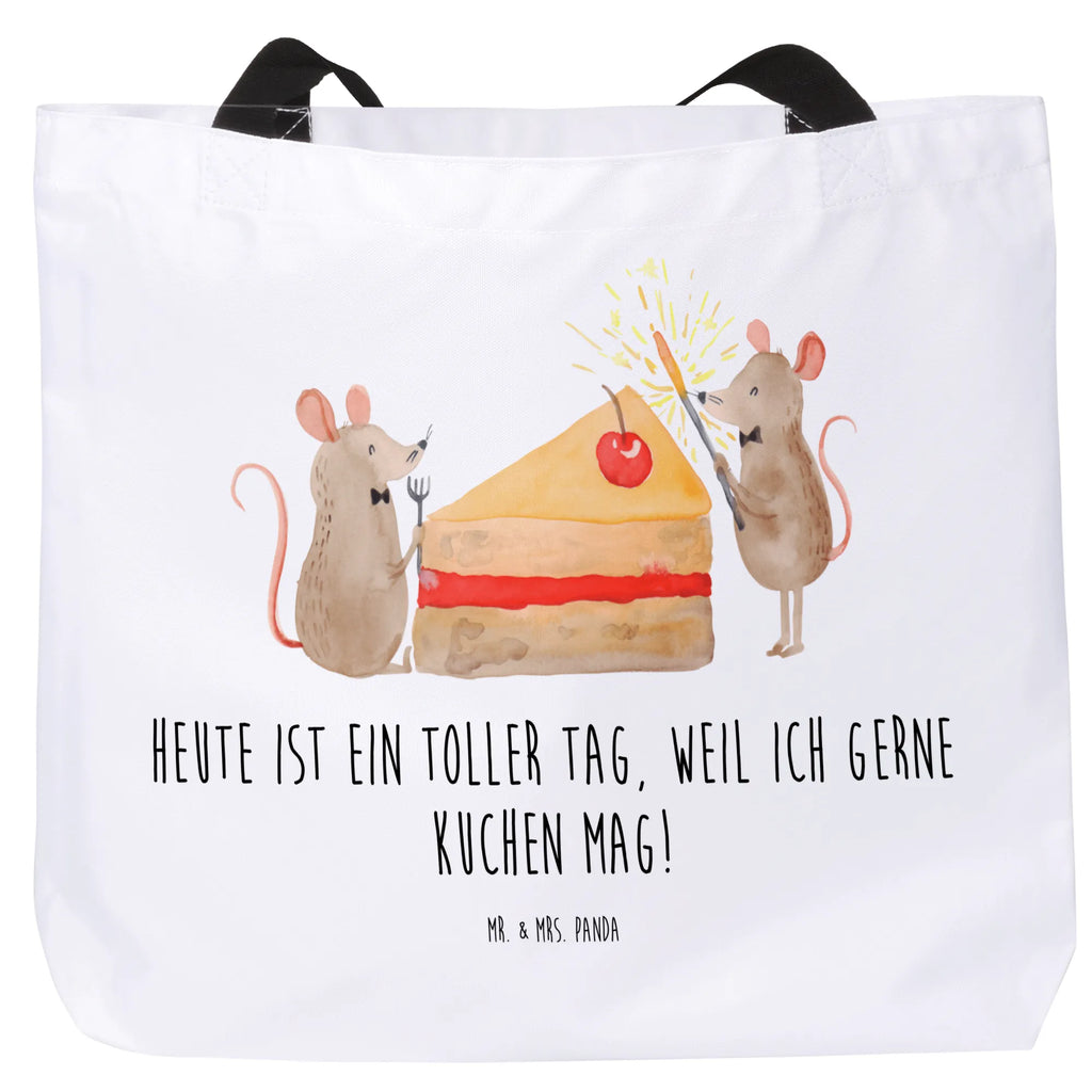 Shopper Mäuse Kuchen Beutel, Einkaufstasche, Tasche, Strandtasche, Einkaufsbeutel, Shopper, Schultasche, Freizeittasche, Tragebeutel, Schulbeutel, Alltagstasche, Geburtstag, Geburtstagsgeschenk, Geschenk, Kuchen, Maus, Mäuse, Party, Leben, Glück