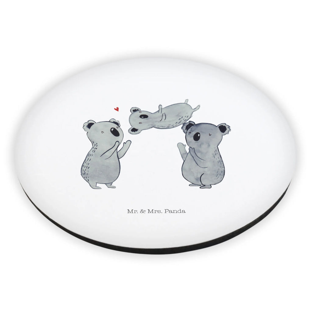 Rund Magnet Koalas Feiern Kühlschrankmagnet, Pinnwandmagnet, Souvenir Magnet, Motivmagnete, Dekomagnet, Whiteboard Magnet, Notiz Magnet, Kühlschrank Dekoration, Geburtstag, Geburtstagsgeschenk, Geschenk, Koala, Familie, Kind, Eltern, Herz, Liebe