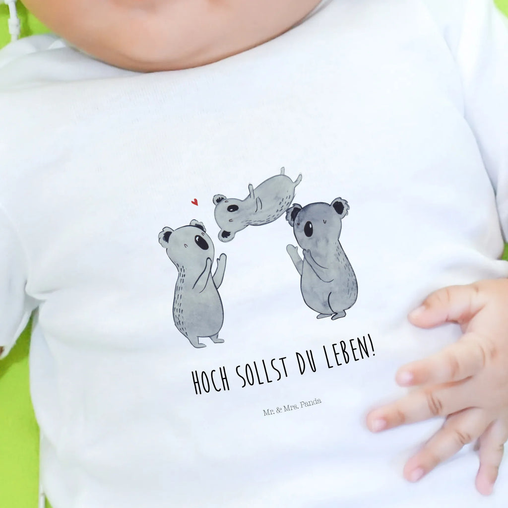 Organic Baby Shirt Koalas Feiern Baby T-Shirt, Jungen Baby T-Shirt, Mädchen Baby T-Shirt, Shirt, Geburtstag, Geburtstagsgeschenk, Geschenk, Koala, Familie, Kind, Eltern, Herz, Liebe