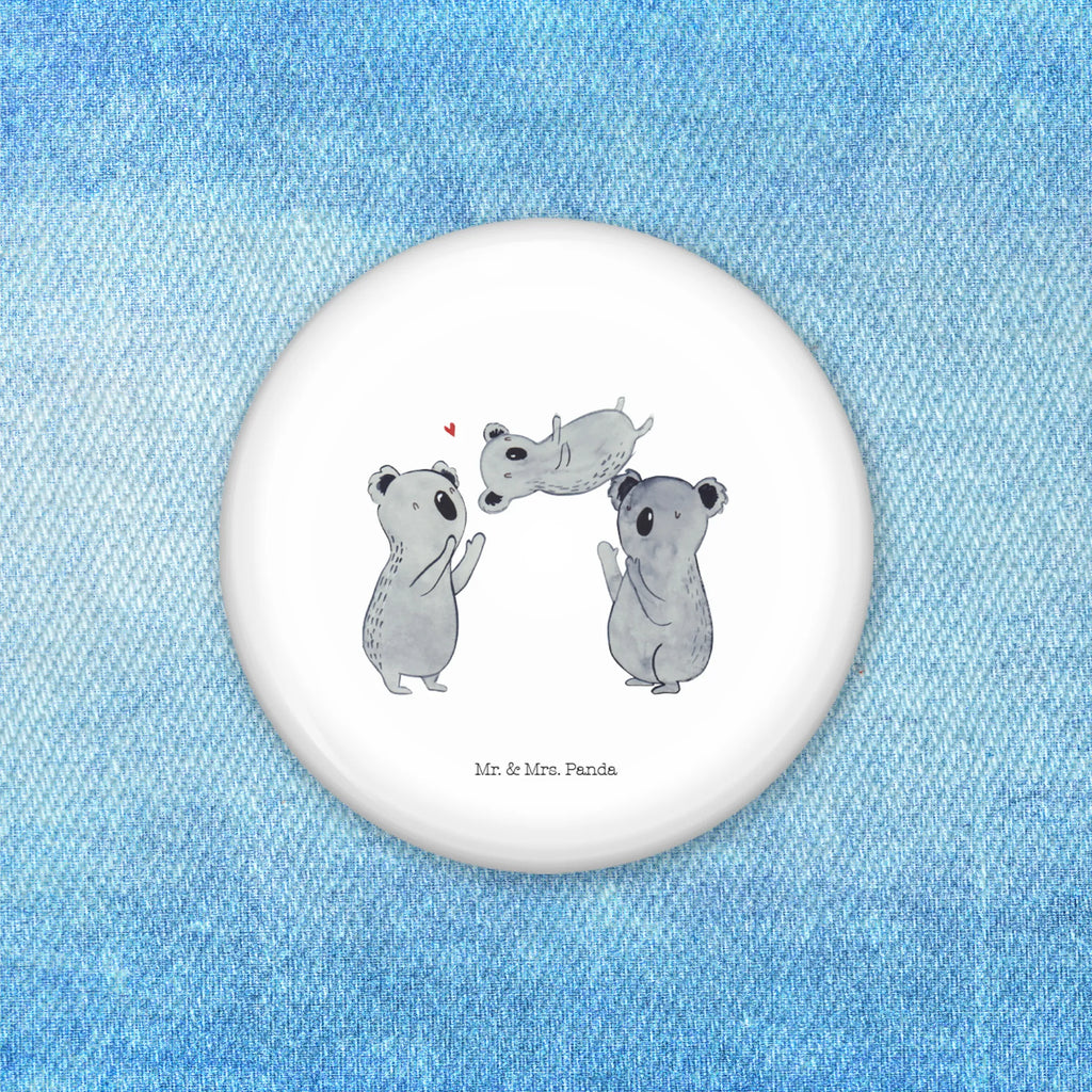 Button Koala Feiern Sich 50mm Button, Button, Pin, Anstecknadel, Geburtstag, Geburtstagsgeschenk, Geschenk, Koala, Familie, Kind, Eltern, Herz, Liebe