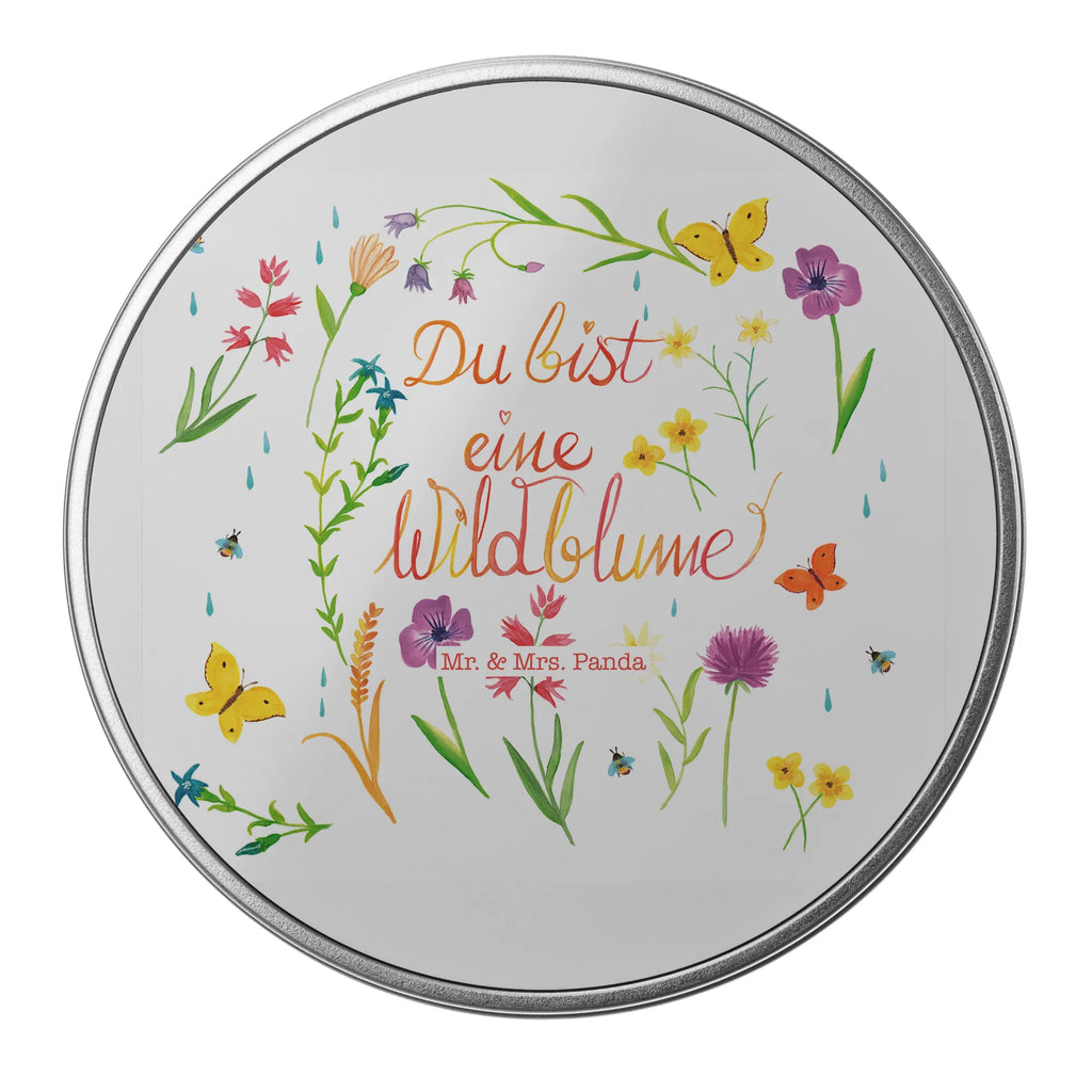 Blechdose rund Du bist eine Wildblume Metalldose, Keksdose, Dose, Vorratsdose, Geschenkbox, Lunchbox, Aufbewahrungsbox, Vorratsdosen, Metallkiste, Metallbox, Metallboxen, Aufbewahrungskiste, Geschenkkiste, Blechdosen mit Deckel, Metallkiste mit Deckel, Vorratsdosen mit Deckel, Metall Dose, Blumen Deko, Frühlings Deko, Sommer Deko, Dekoration, positive Botschaft, Naturliebhaber, Outdoor, Natur, Abenteuer, Wildblume, wild, Geschenk Frauen, Geschenk Freundin, Kompliment, Blumen Motiv, Jahrestag, Natur Motiv, Hochzeitstag