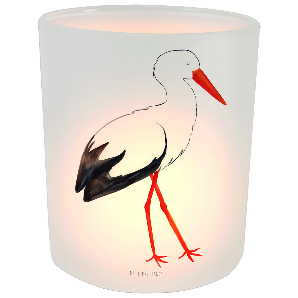 Windlicht Storch Windlicht Glas, Teelichtglas, Teelichthalter, Teelichter, Kerzenglas, Windlicht Kerze, Kerzenlicht, Glas Windlicht, Windlicht Zur Hochzeit, Windlicht Deko, Windlicht Hochzeit, Teelichtgläser, Windlicht Dekorieren, Tiermotive, Gute Laune, lustige Sprüche, Tiere, Storch, Störche, Schwangerschaft, Geburt, Mutter, Mütter, Mutter werden, Schwanger, Babybauch, Baby