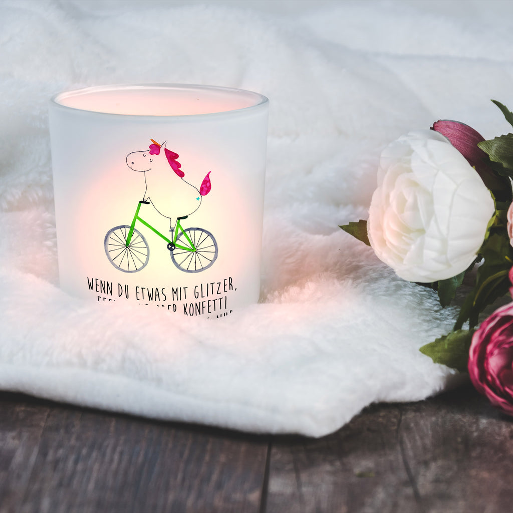 Windlicht Einhorn Radfahrer Windlicht Glas, Teelichtglas, Teelichthalter, Teelichter, Kerzenglas, Windlicht Kerze, Kerzenlicht, Glas Windlicht, Windlicht Zur Hochzeit, Windlicht Deko, Windlicht Hochzeit, Teelichtgläser, Windlicht Dekorieren, Einhorn, Einhörner, Einhorn Deko, Unicorn, Radfahren, Radfahrer, Rad, Bike, Feenstaub, Konfetti, Luxusproblem, Kummer, Liebeskummer